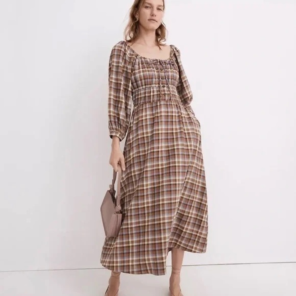 Gauze Sophia Midi Dress Madewell